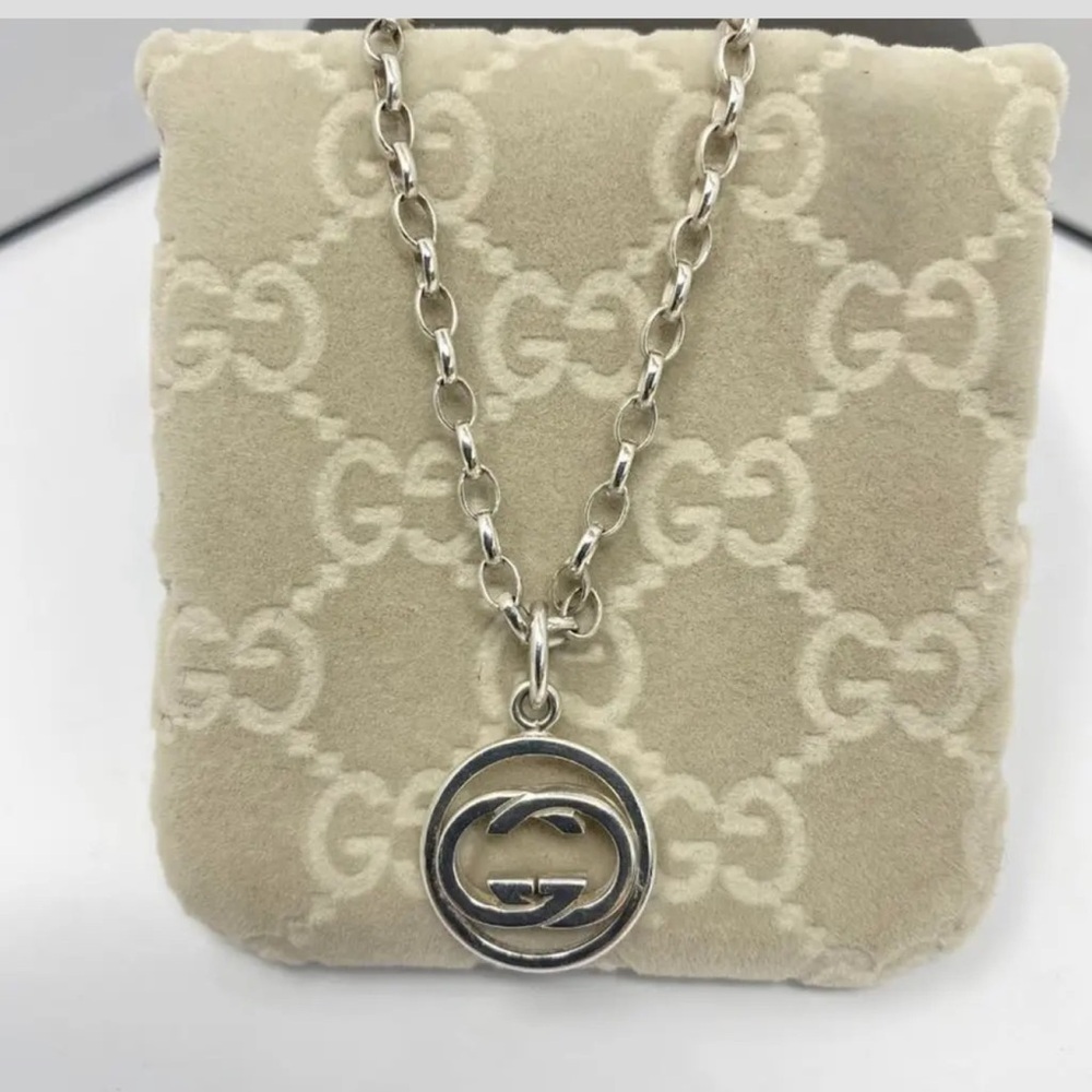 Gucci GG Doppia Pendant Necklace